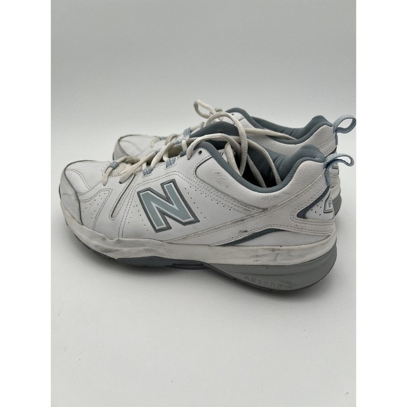 New Balance 608 Shoes Women's Sz 11 B Walking Cross-Train Sneakers Lace Up White - Picture 4 of 16